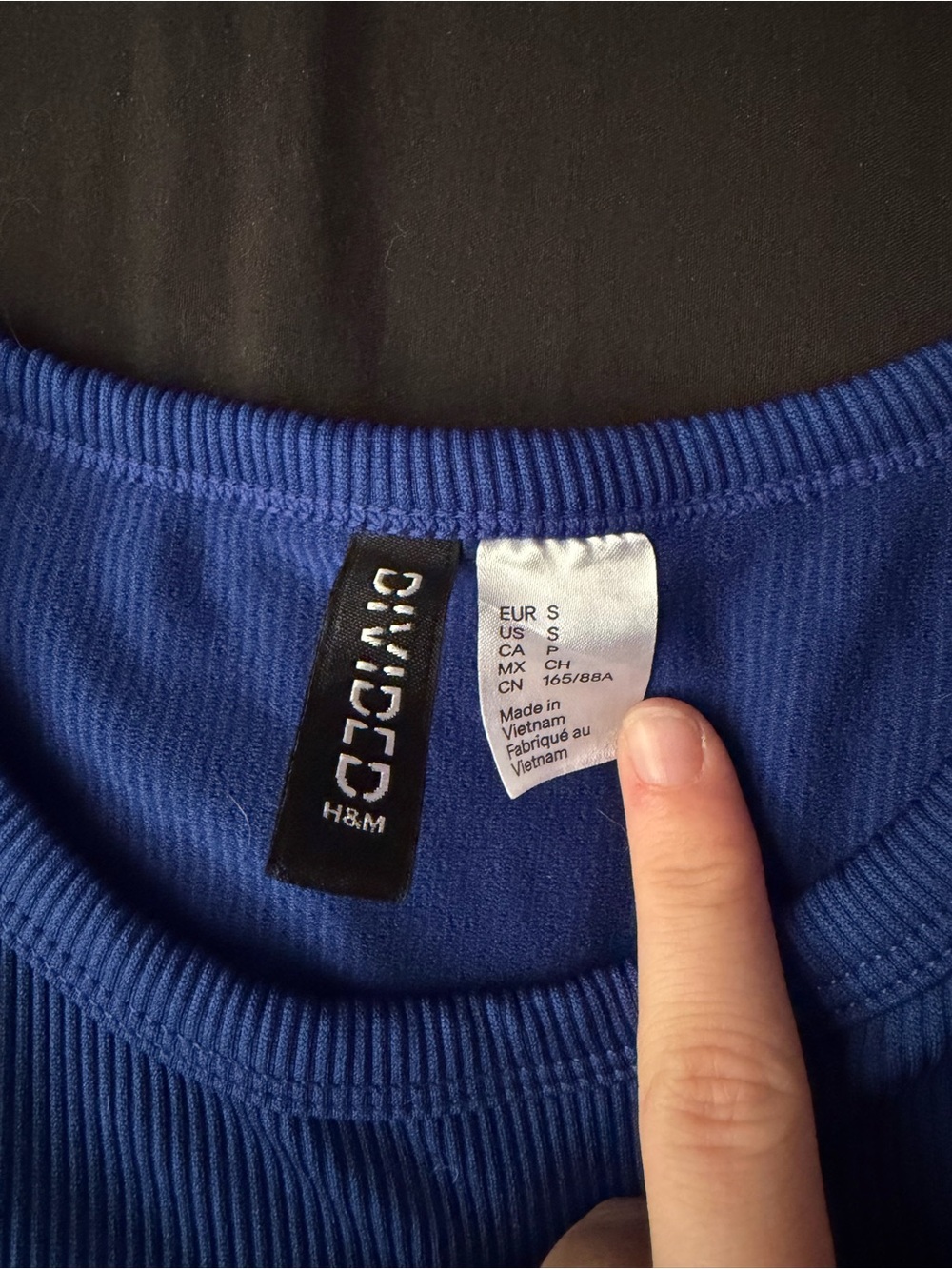 Blue Racerback Tank - Picture 2 of 3